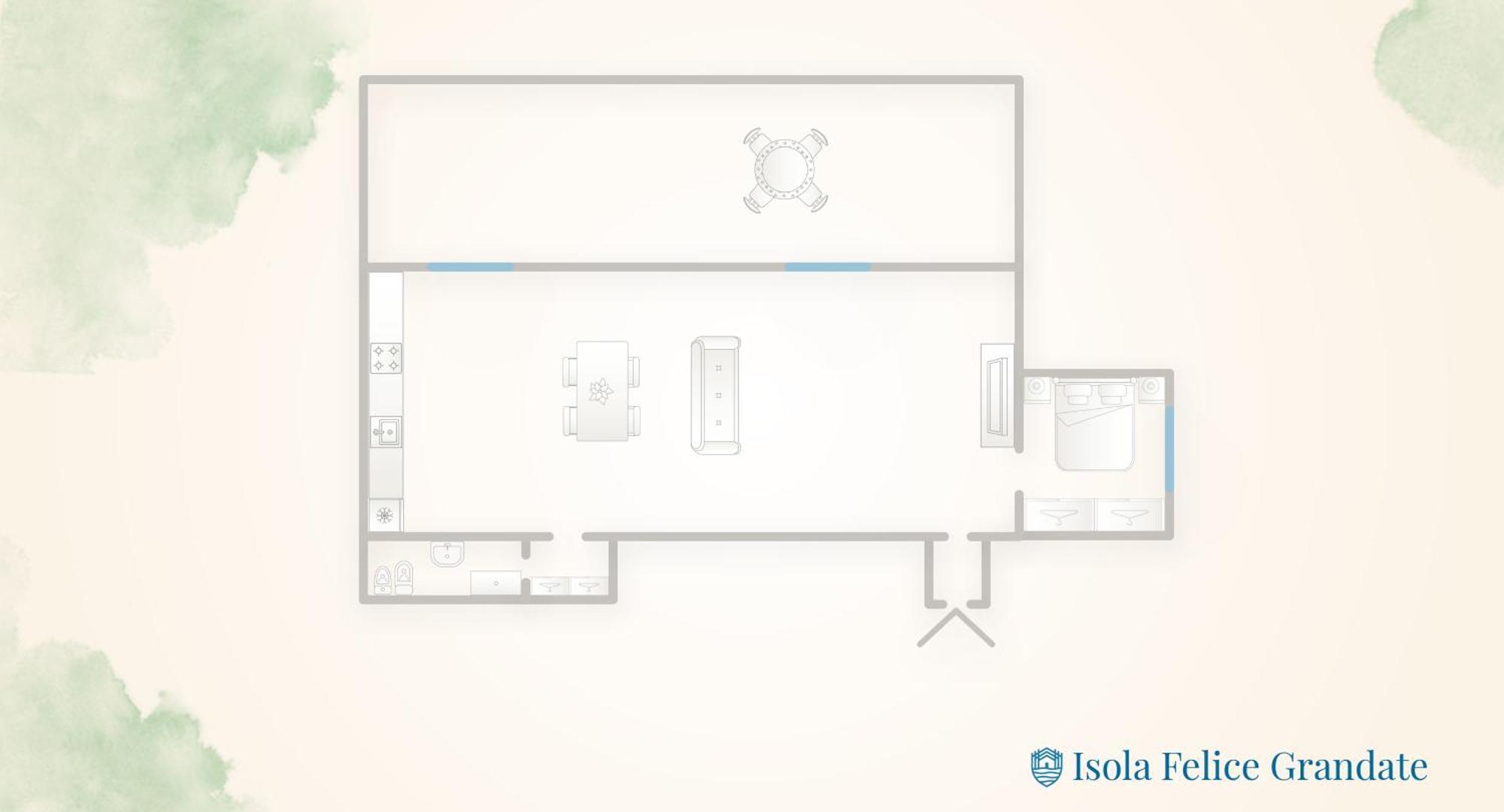 Isola Felice Grandate By Rent All Como Luaran gambar